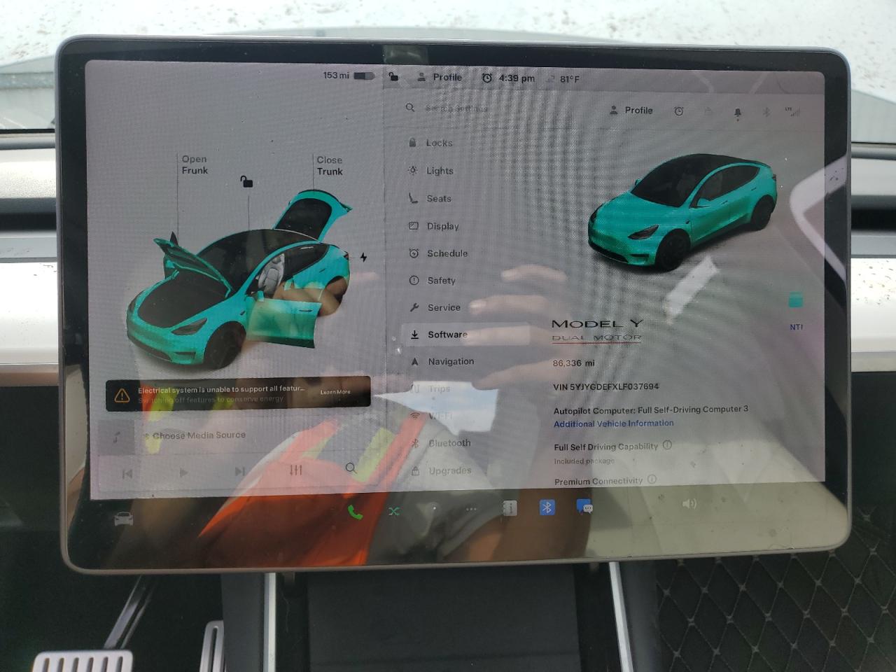 2020 Tesla Model Y VIN: 5YJYGDEFXLF037694 Lot: 51293065