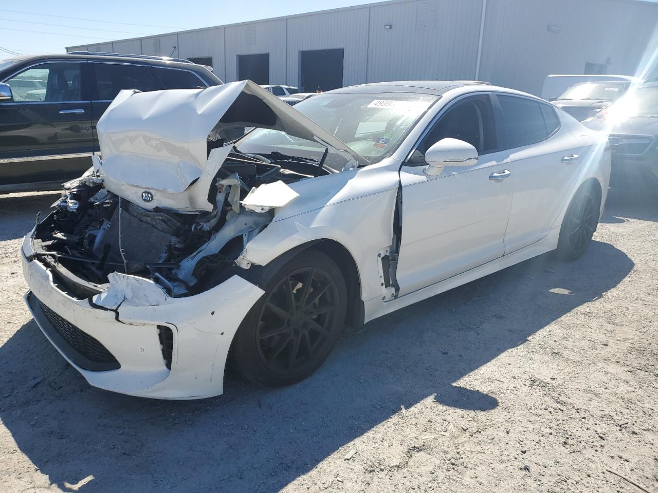 2018 Kia Stinger Premium zu verkaufen in Jacksonville, FL - Front End