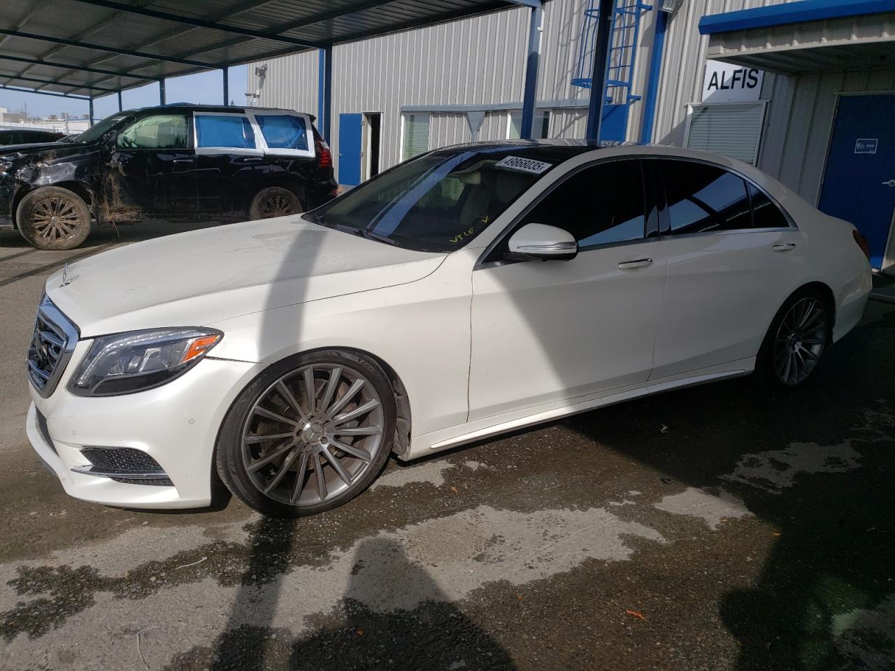 2015 Mercedes-Benz S 550 للبيع في Sacramento، CA - Front End