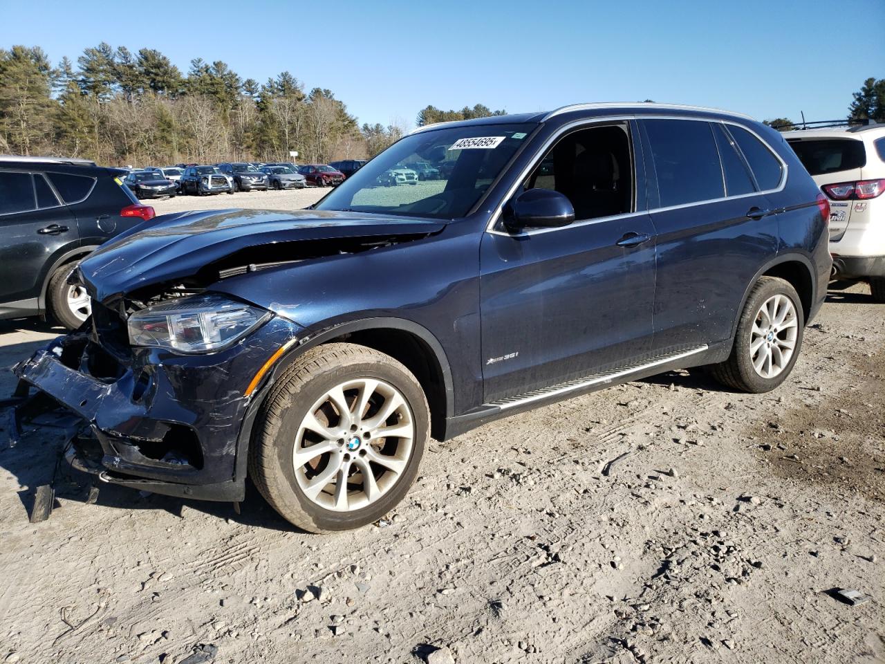2018 Bmw X5 Xdrive35I de vânzare în Mendon, MA - Front End
