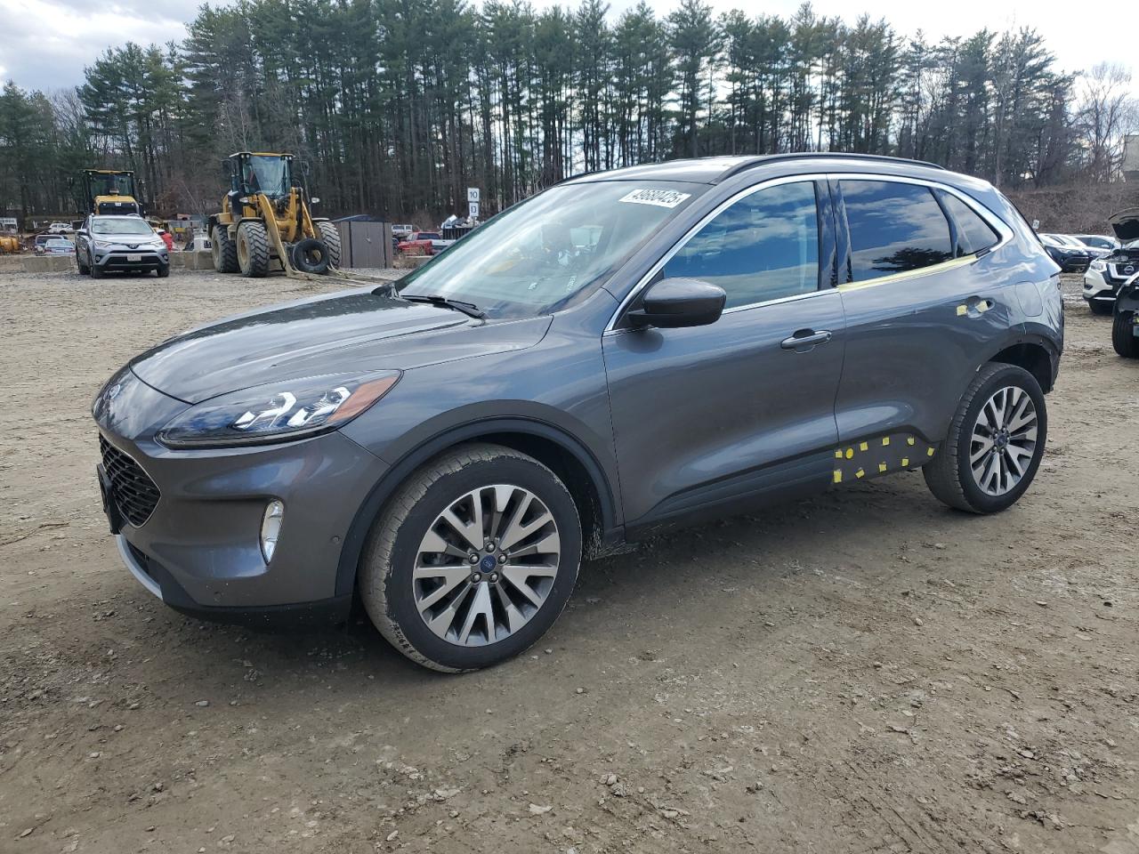 2021 Ford Escape Titanium zu verkaufen in North Billerica, MA - Rear End