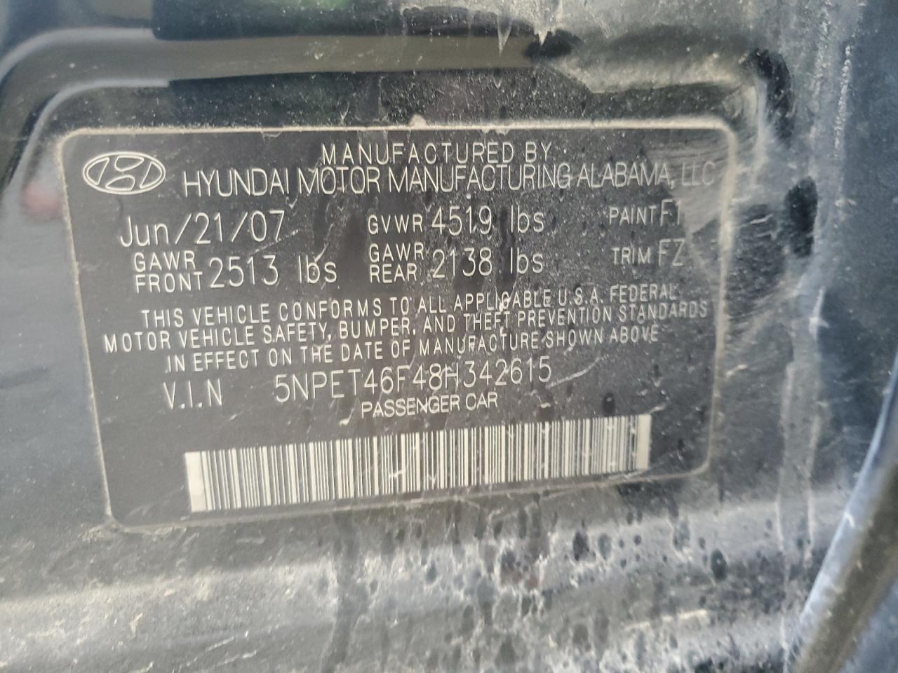 2008 Hyundai Sonata - Image 12