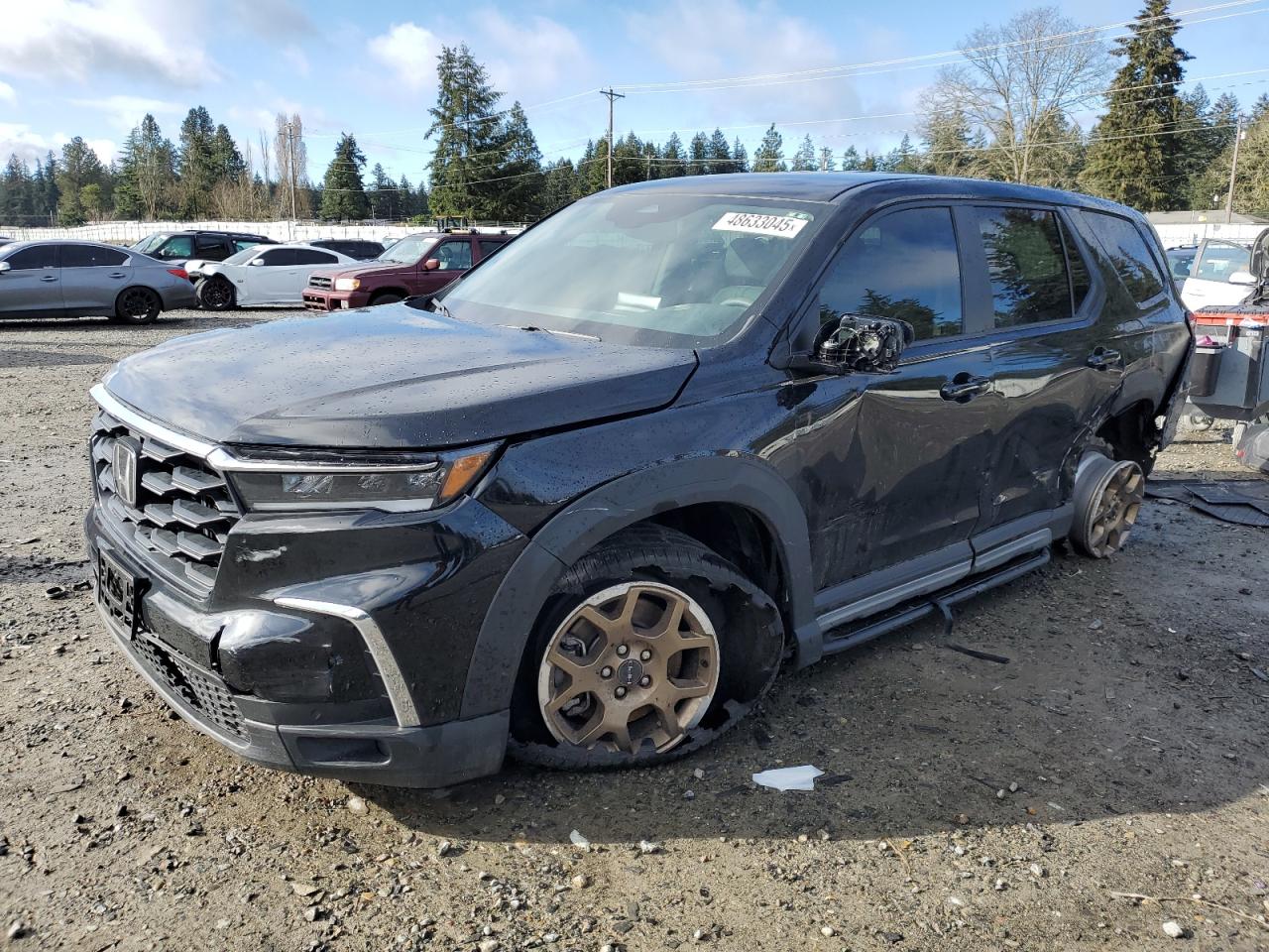 2023 Honda Pilot Lx продається в Graham, WA - All Over