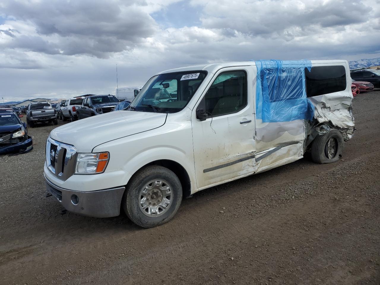 2017 Nissan Nv 3500 S na sprzedaż w Helena, MT - Rear End