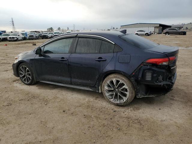  TOYOTA COROLLA 2021 Blue