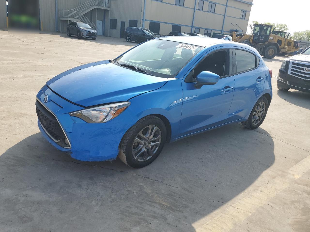 2020 Toyota Yaris Le de vânzare în Wilmer, TX - Hail