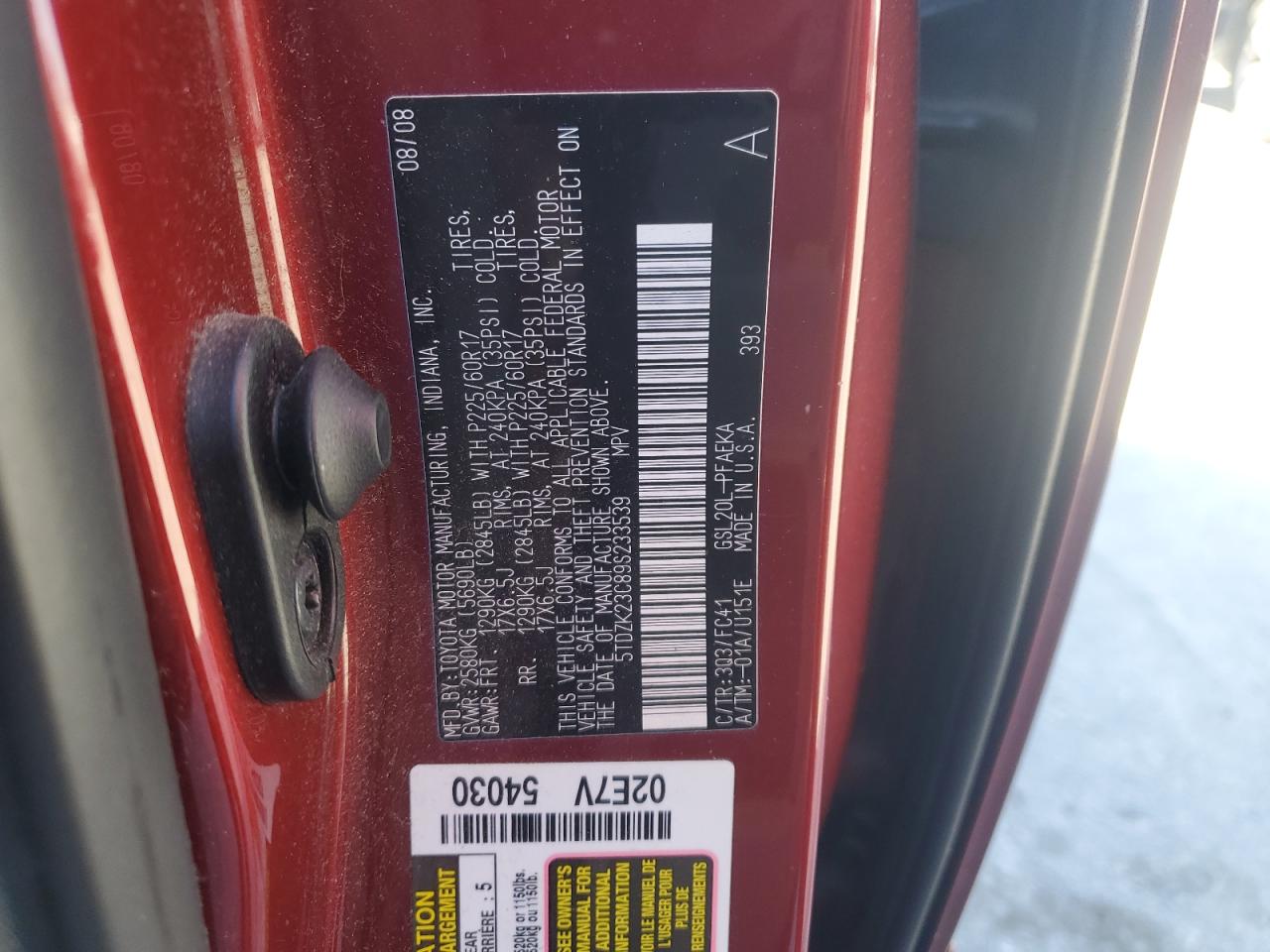 2009 Toyota Sienna - Image 14