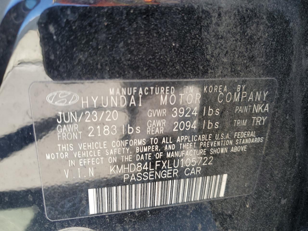 2020 Hyundai Elantra - Image 13