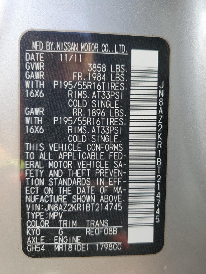 2011 Nissan Cube - Image 14