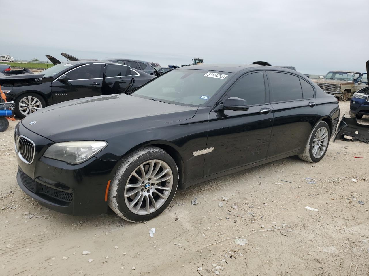 2013 Bmw 740 Lxi на продаже в Taylor, TX - Rear End