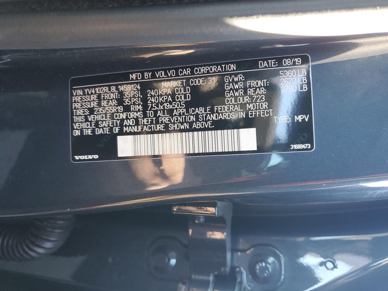 2020 Volvo XC60 - Image 13