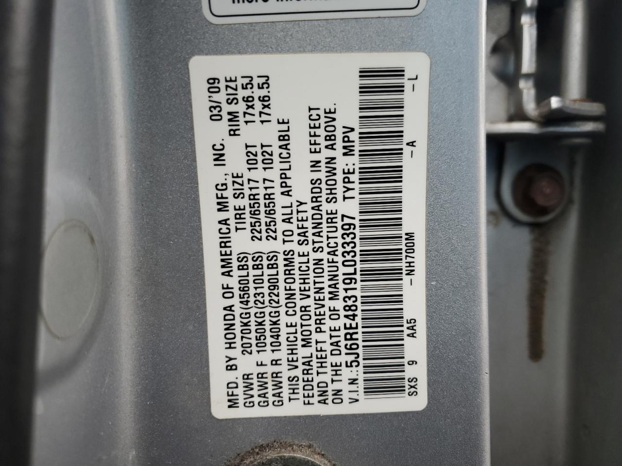 2009 Honda CR-V - Image 13