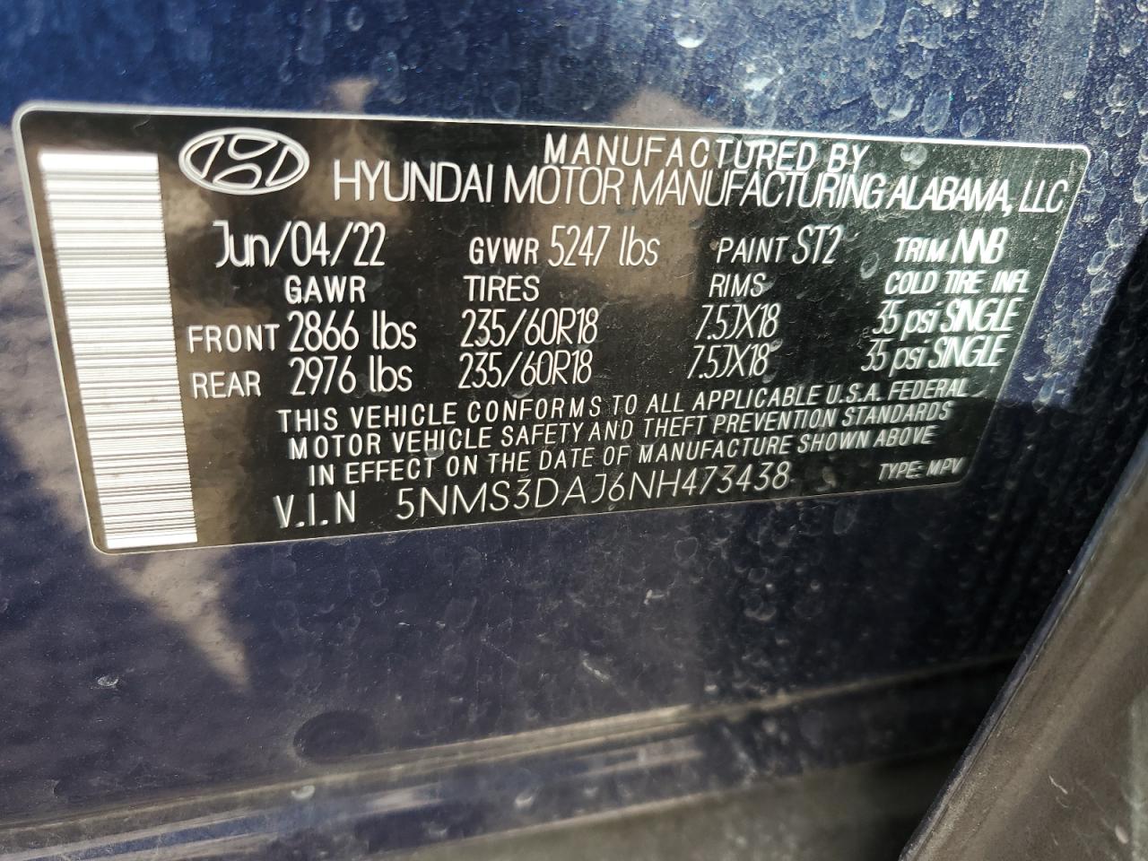 2022 Hyundai Santa Fe - Image 14