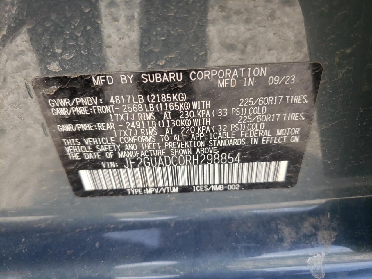 2024 Subaru XV - Image 14