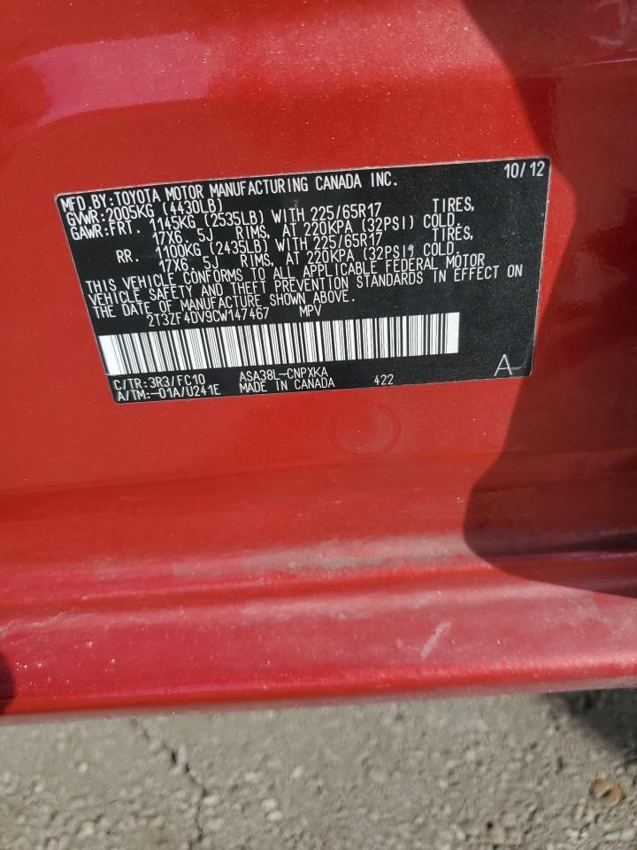 2012 Toyota RAV 4 - Image 15