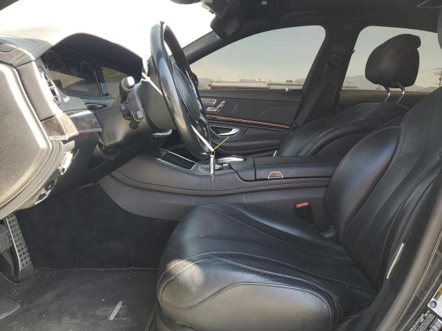 Sedans MERCEDES-BENZ S-CLASS 2015 Czarny