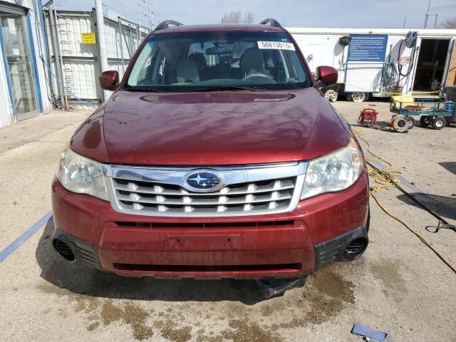  SUBARU FORESTER 2013 Maroon