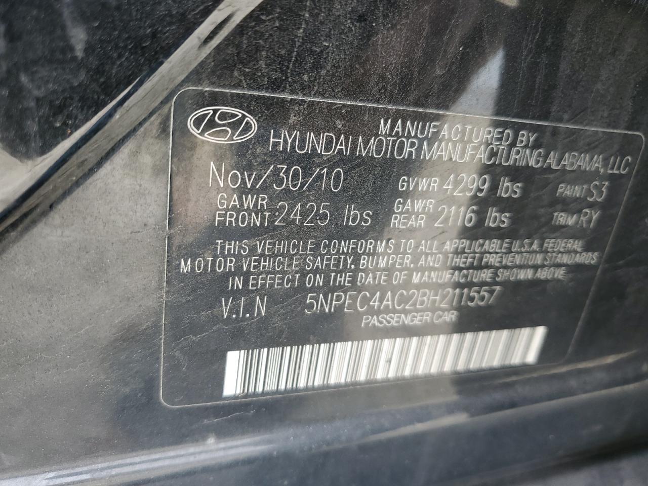 2011 Hyundai Sonata - Image 12