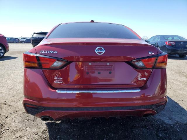  NISSAN ALTIMA 2019 Czerwony