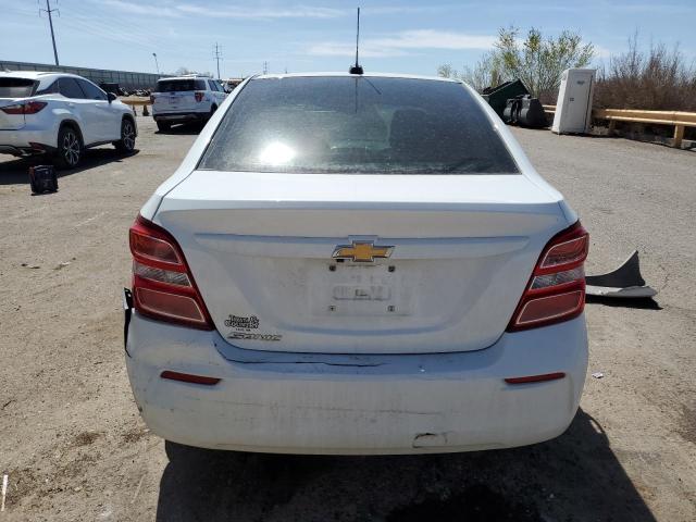  CHEVROLET SONIC 2018 Белый