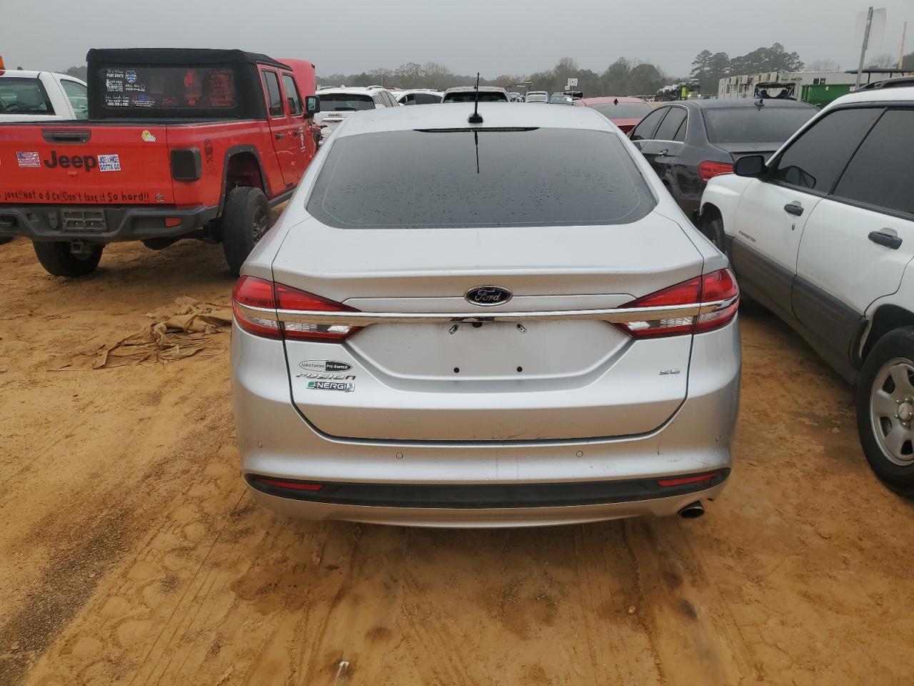2018 Ford Fusion Se Phev VIN: 3FA6P0PU1JR245038 Lot: 48672125