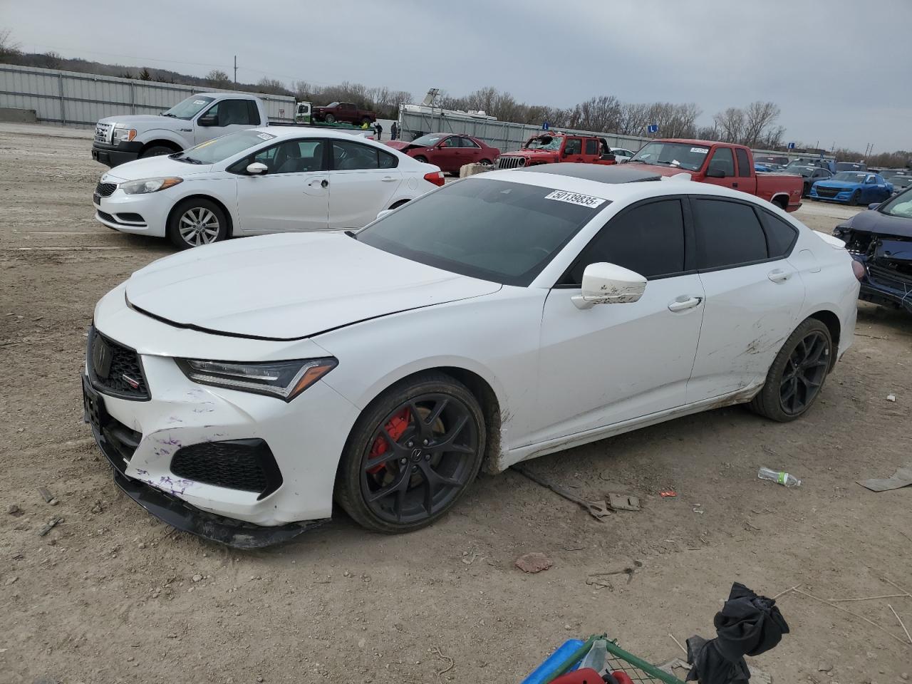 2022 Acura Tlx Type S იყიდება Kansas City-ში, KS - Front End