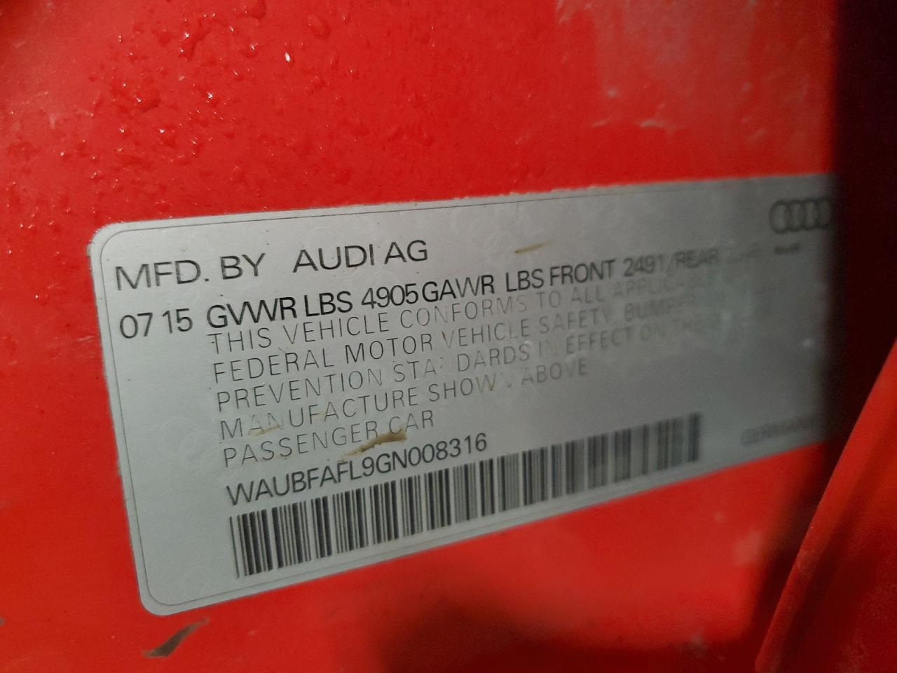 2016 Audi A4 - Image 13