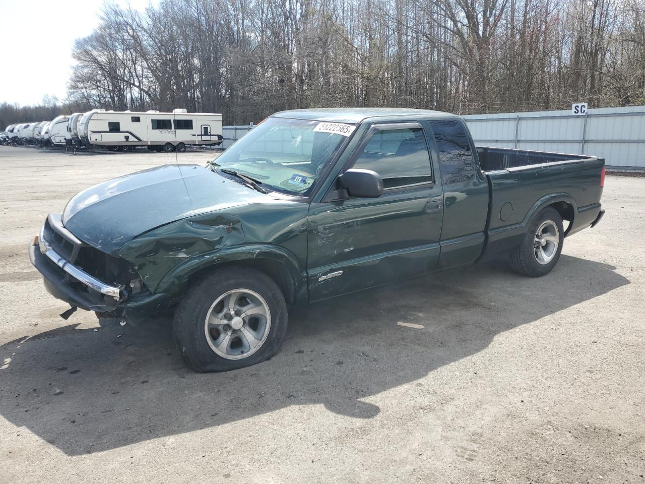 2003 Chevrolet S Truck S10 de vânzare în Glassboro, NJ - Front End