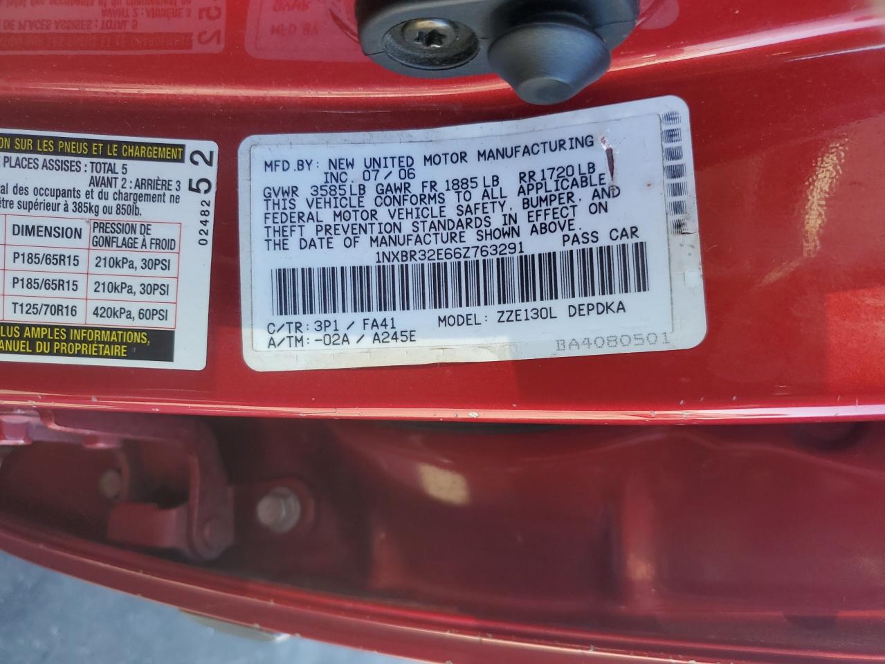 2006 Toyota Corolla - Image 12