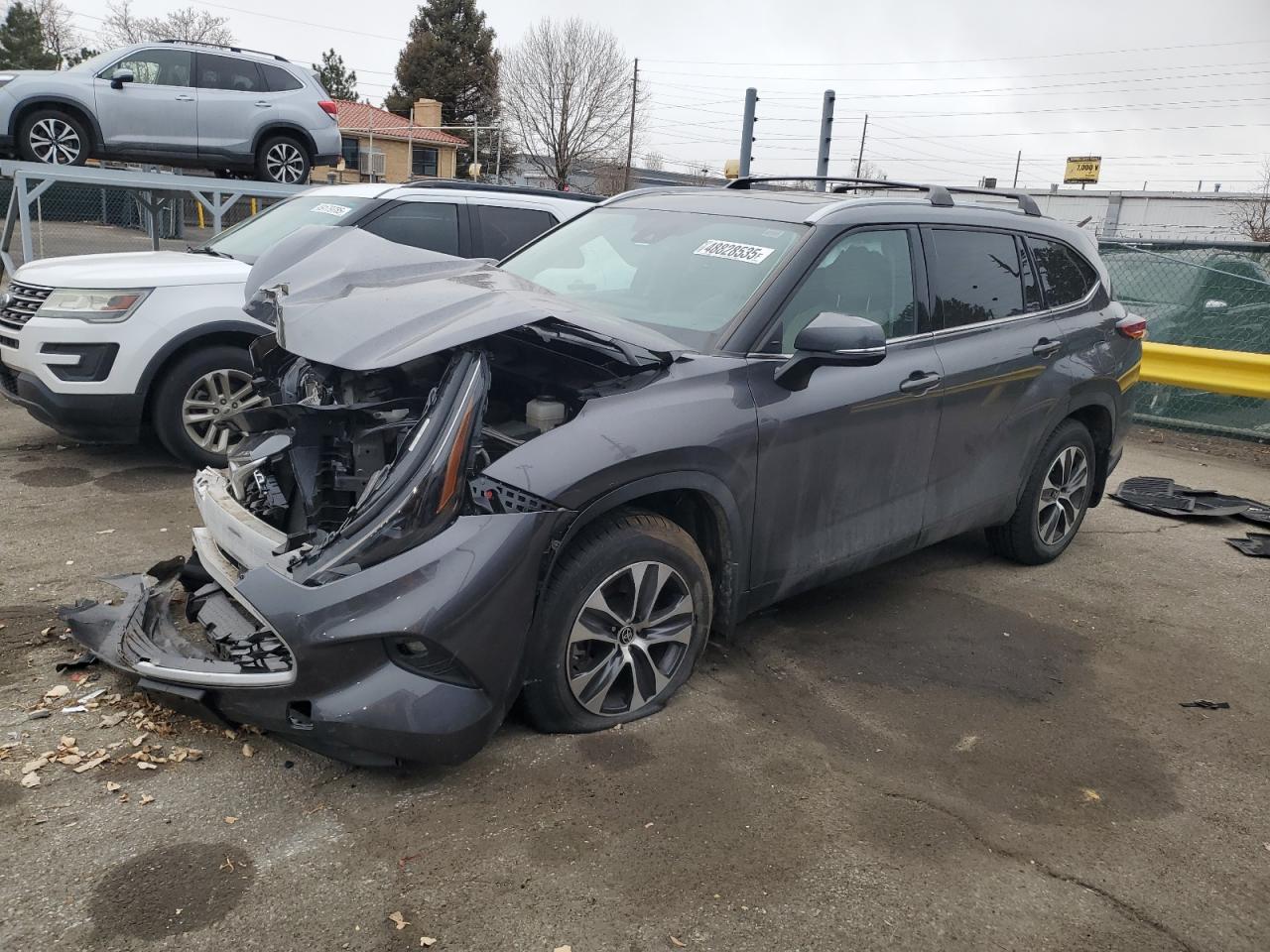 2022 Toyota Highlander Xle en Venta en Denver, CO - Front End