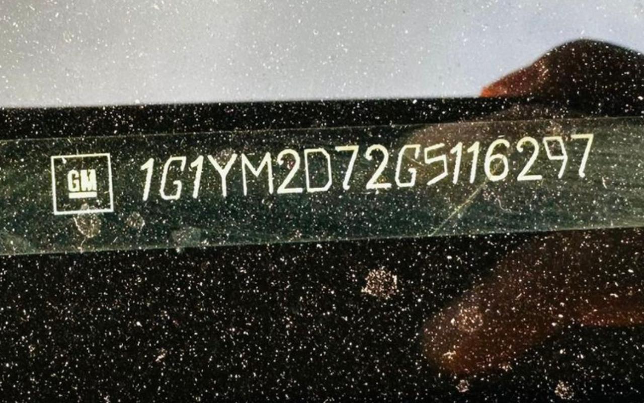 2016 Chevrolet Corvette Stingray Z51 3Lt VIN: 1G1YM2D72G5116297 Lot: 48581565