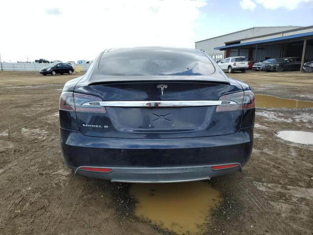 Хэтчбеки TESLA MODEL S 2014 Синий