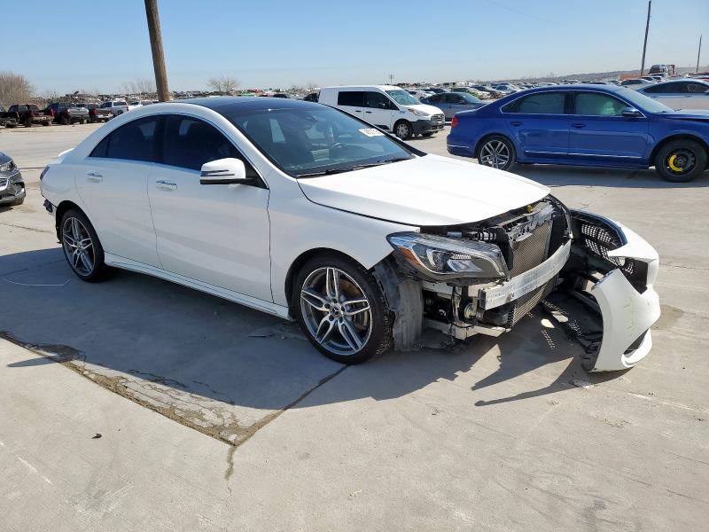  MERCEDES-BENZ CLA-CLASS 2018 Biały