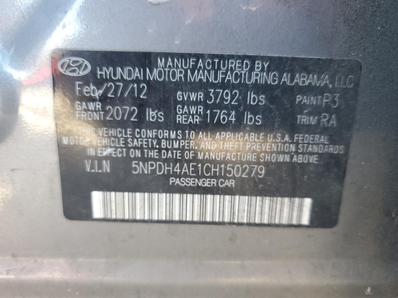 2012 Hyundai Elantra - Image 12