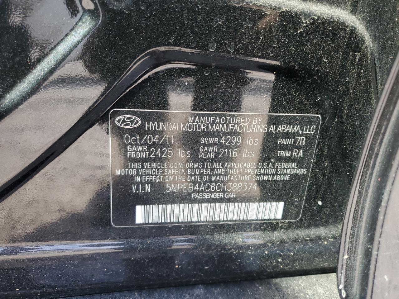 2012 Hyundai Sonata - Image 13