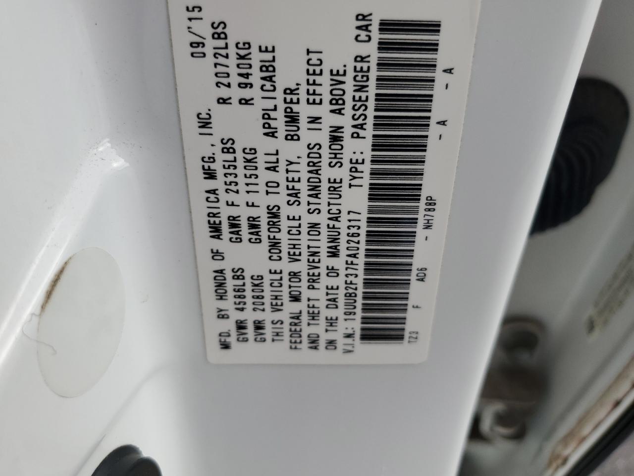 2015 Acura TLX - Image 14