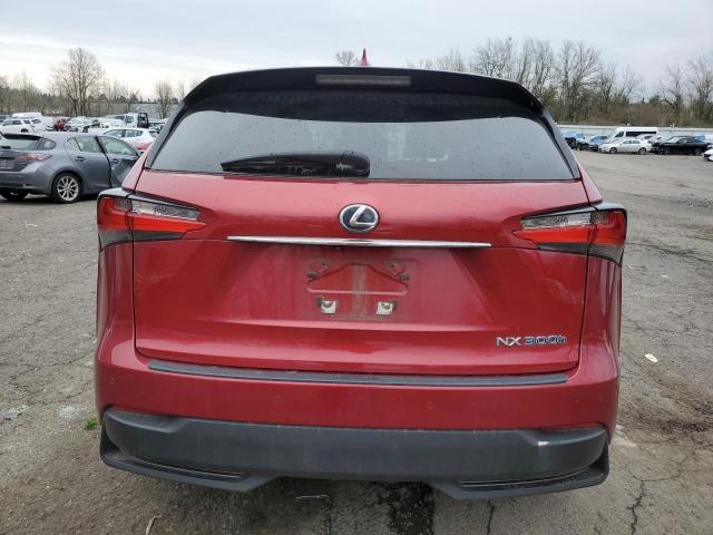  LEXUS NX 2016 Czerwony