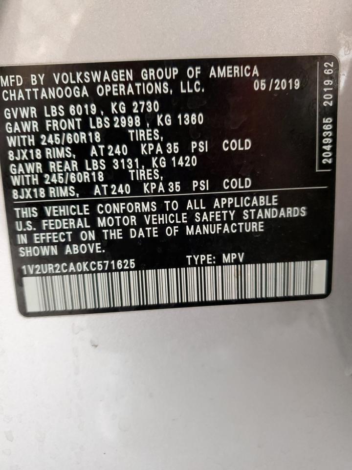 2019 Volkswagen Atlas - Image 13