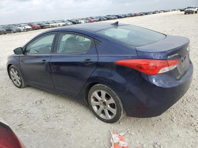  HYUNDAI ELANTRA 2012 Blue