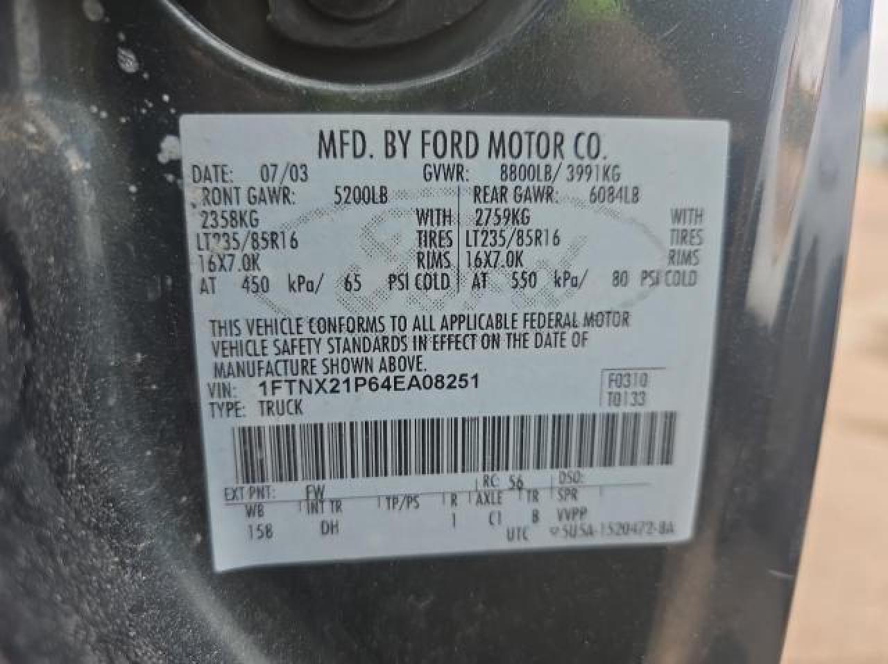 2004 Ford F250 - Image 10
