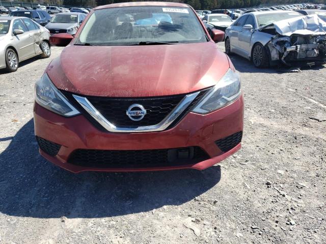  NISSAN SENTRA 2018 Красный