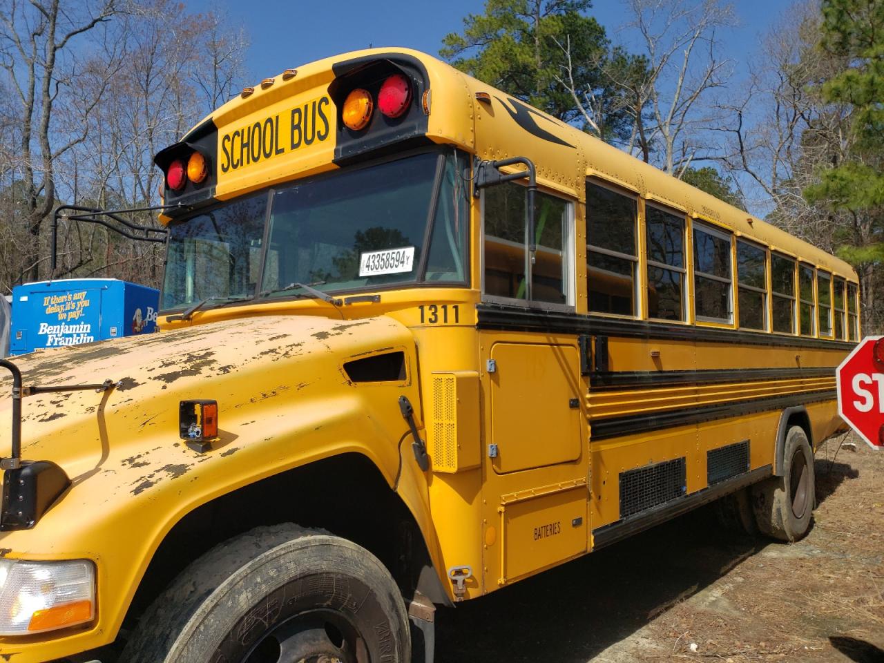 2013 Blue Bird School Bus / Transit Bus for Sale in Seaford, DE - Rear End