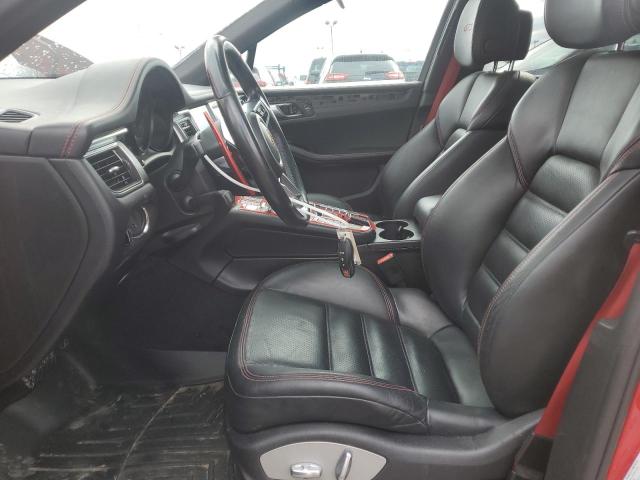  PORSCHE MACAN 2017 Red