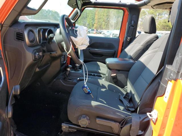  JEEP WRANGLER 2018 Оранжевий