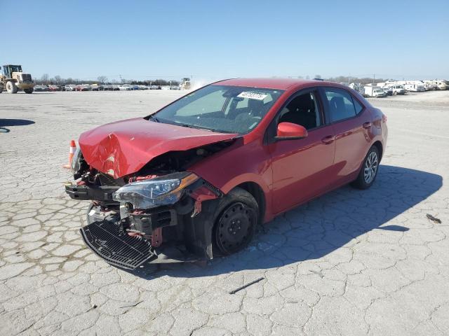  TOYOTA COROLLA 2018 Red