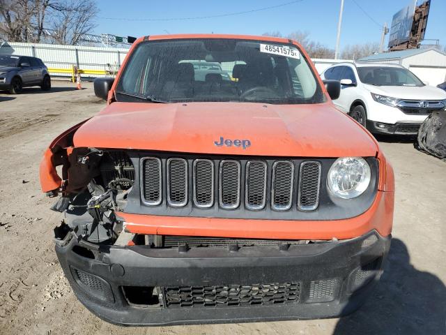  JEEP RENEGADE 2015 Pomarańczowy