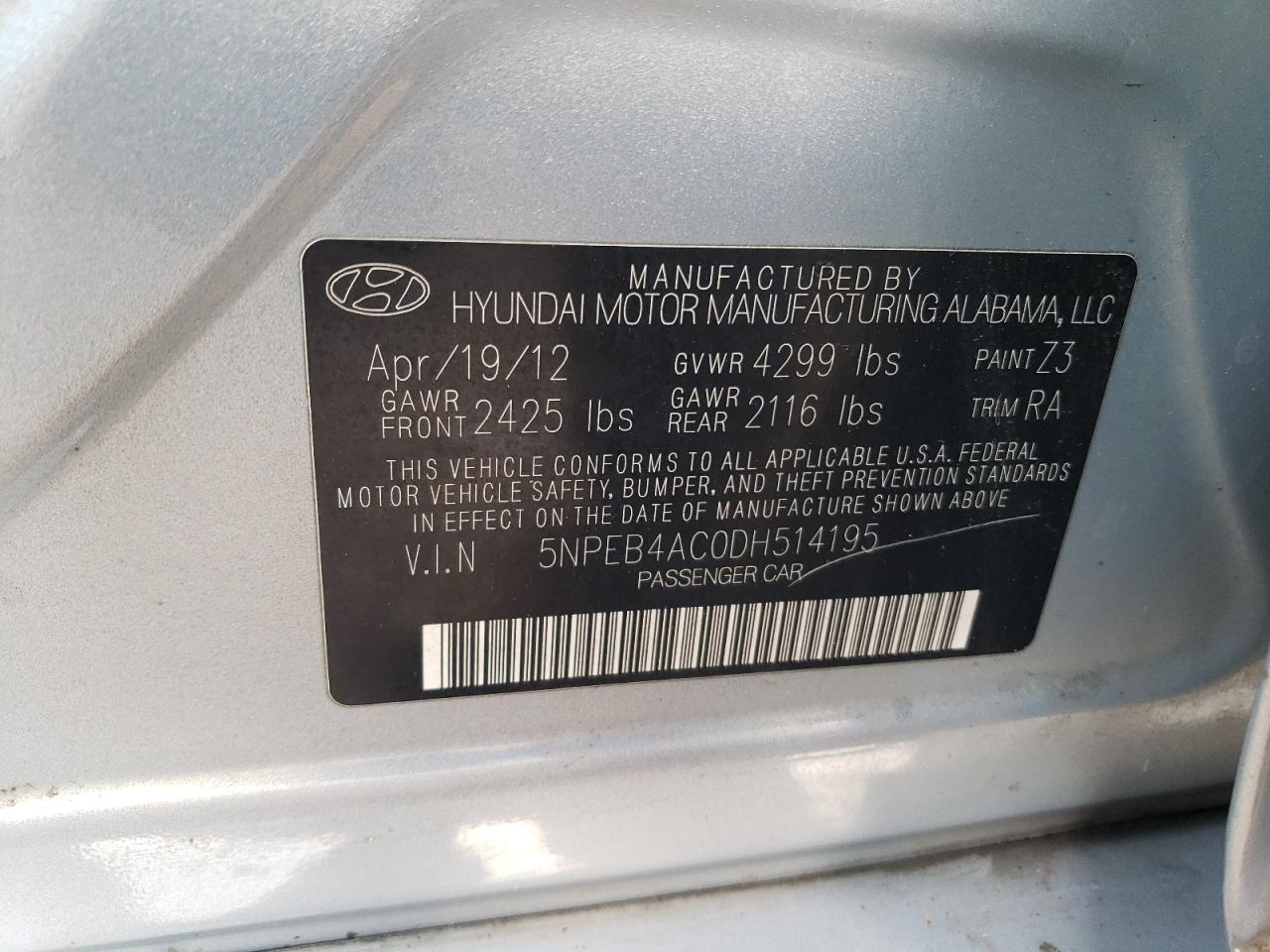 2013 Hyundai Sonata - Image 12