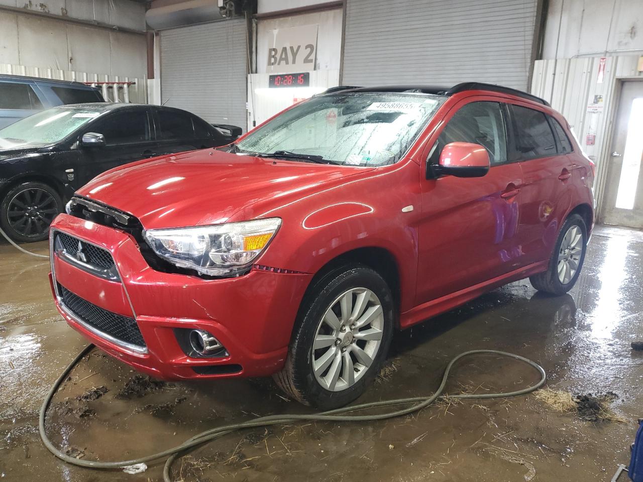 2011 Mitsubishi Outlander Sport Se for Sale in Elgin, IL - Front End