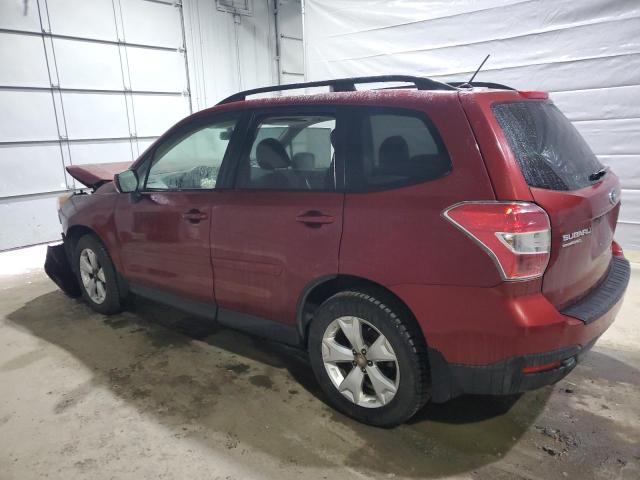 Parquets SUBARU FORESTER 2014 Czerwony