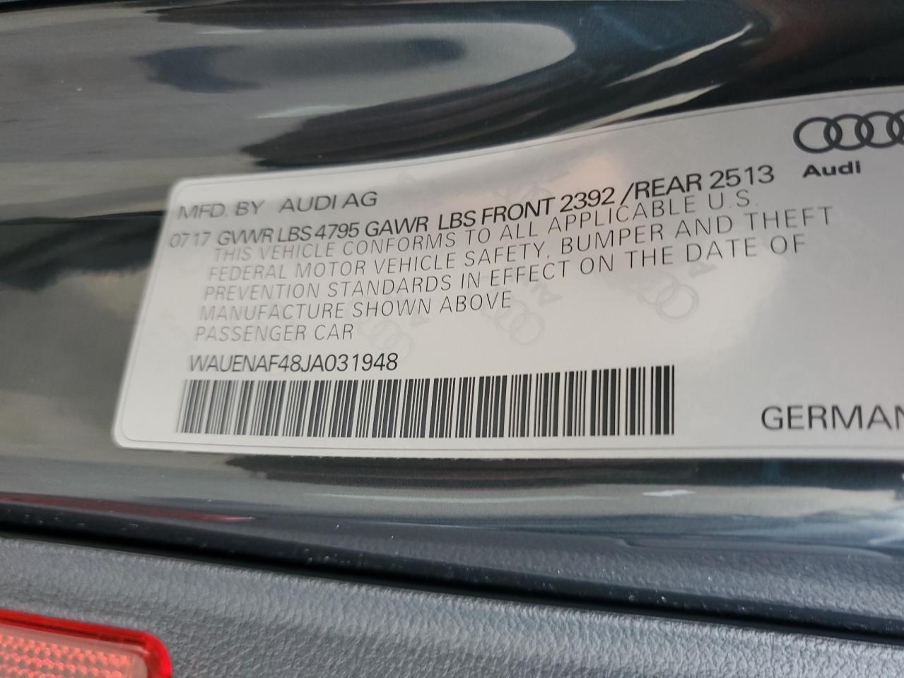 2018 Audi A4 - Image 12